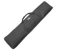 Yardwe Toile Noire 150cm Paquet de Rangement pour Arc Recourbé | Bandoulière et Poignée, Sangle Intérieure, Transport Sûr, pour Flèches et Sorties de Chasse