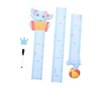 Yardwe Toise Murale Autocollant Garçon Fille Toise Mesure Motifs Animaux Dessin Animé