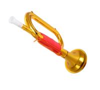Yardwe Trompette en Plastique pour Garçon et Filles Jouet Musical Éducatif Instrument à Vent Facile à Utiliser Jouet Interactif pour Fête Représentations sur Scène 1 Pièce