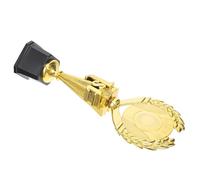 Yardwe Trophée Sportif en Plastique Or Léger et Portable Finition Métallique, Décor de Table pour Cérémonie et Récompense des Garçon et Filles Champions