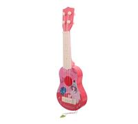 Yardwe Ukulélé Garçon Fille Instrument de Musique pour Débutants Guitare Miniature Éducative pour Garçons et Filles Développement Musical Précoce Design Cartoon