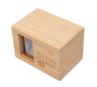 Yardwe Urne Funéraire pour Animaux Durable Boîte Crémation pour Chiens Rongeurs Urne Écologique Surface et Sûre pour Cendres Souvenirs