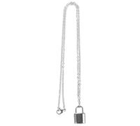 Yardwe Urne pour Animaux De Compagnie Collier D'urnes pour Les Cendres Collier Commémoratif De Crémation Collier Urnes pour Cendres Urnes pour Chiens Pendentif Acier Inoxydable Silver