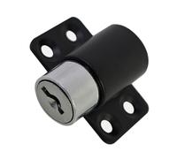 Yardwe Verrou pour Fenêtres Coulissantes Protection Clé Facile à Installer de Compatible avec Plupart Fenêtres Portes Couleur
