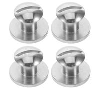 Yardwe Vis de Fixation INOX pour Plaque Dorsale de Plongée, Kit 4 Pièces Résistantes la Corrosion, Matériel de Montage sous-Marin Compatible Bouteilles de Plongée, Accessoire Essentiel