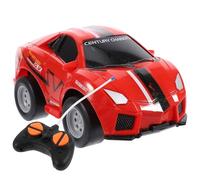 Yardwe Voiture Télécommandée sans Fil Rouge Modèle Tout-Terrain pour Garçon et Filles Petite Voiture Électrique Rapide Résistant aux Chocs Présent Anniversaire Stimulation