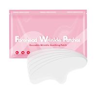 Yargkos Lot de 6 patchs anti-rides réutilisables en silicone pour réduire les ridules, masque hypoallergénique pour soins de la peau pour femme