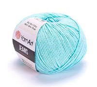 Yarn Art 55 % coton, 45 % acrylique - Fil de sport pour jeans - 1 écheveau/pelote de 50 g - 174 m (76)
