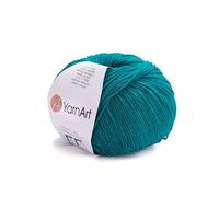 Yarn Art Yarnart Jeans Yarnart Pelote de fil de coton Amigurumi pour crochet, tricot, fil turc, 55 % coton, 45 % PAC (poliacrylique) Couleur (63)