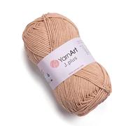 Yarn Art Jeans Plus Yarn, 55 % coton, 45 % polyacrylique, 100 g, 160 m, poids du fil : 4 : Pelote de fil peigné - Aran (7)