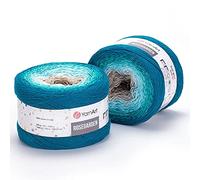 Yarn Art RoseGarden Super Fino Pelote de fil à gâteau 100 % coton 250 g