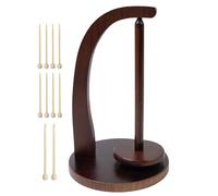 Yarn Dispenser Holder - Magnetic Wooden Tool, Crochet Equipment, Beginner-Friendly Organizer | Thread Management, Crafting Accessory, Knitting Supply For Hats, Socks, Blankets, Sweaters