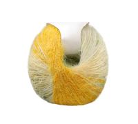 Yarn For Crocheting - Wool Acrylic Blend Gradient Art Thread 2 X 100g Long Pile Soft Fiber, Knitting Material, Craft Supply | Yarn For Enthusiasts Hobbists Embroidery Work Fabric