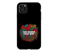 Yarn Hoarder Chaos Mode Funny Knitting Crochet Coque pour iPhone 11 Pro Max