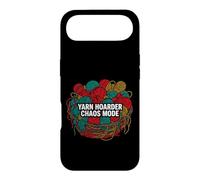 Yarn Hoarder Chaos Mode Funny Knitting Crochet Coque pour iPhone Air