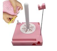 Yarn Holder Dispenser - 8.27 Inches Crochet Organizer | Knitting Yarn Stand - ABS Yaŕn Holder Dispenser For Tańgle Free Crocheting Knitting Projects Portable Craft Storage And Smooth Stitching At Home