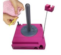 Yarn Holder for Crocheting - New 2026 Crochet Hook Box, Portable Multi-Functional Yarn Spinner Knitting Supplies Organizer- for Women Beginners Knitter Crocheter Home Project Travel