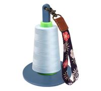 Yarn Holder Spinner, Rotating Portable Dispenser with Wrist Strap Design | Crochet Yarn Organizer for Knitting Sewing Crafting Embroidery Christmas Outdoor Travel Table Room Indoor
