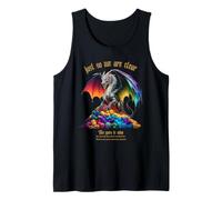 Yarn is Mine Dragon Funny Knitting Lover Débardeur