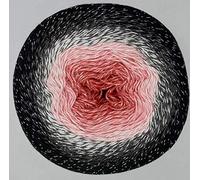 YarnArt 3251 Pelote de fil de coton à paillettes Motif fleurs de lune 260 g Longueur 1000 m Fil de sport Crochet arc-en-ciel en lurex métallique brillant Coton multicolore