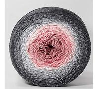 YarnArt 3279 Pelote de fil de coton à paillettes Motif fleurs de lune 260 g Longueur 1000 m Fil de sport Crochet arc-en-ciel en lurex métallique brillant Coton multicolore Crochet arc-en-ciel