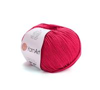 YarnArt Jeans Fil à tricoter pour amigurumi, fil de coton (Couleur 51)