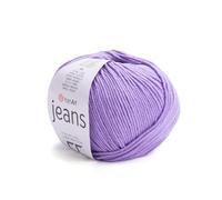 YarnArt Jeans Fil à tricoter pour amigurumi, fil de coton (Couleur 72)