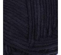 YarnArt Jeans Fil de mélange de coton pour Amigurumi, crochet et tricot, fil turc doux, 55 % coton, 45 % polyacrylique, parfait pour les projets faits à la main (53) noir