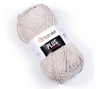 YarnArt Jeans Plus Fil en coton mélangé pour tricot et crochet, doux pour bébé, 55 % coton et 45 % acrylique, 100 g, 160 m, poids du fil : 4, 1 pelote (49)