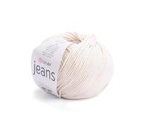 YarnArt Jeans Sport Pelote de fil 55 % coton 45 % acrylique - 1 écheveau/pelote de 50 g, 150 m de fil en coton doux pour tricot et amigurumi (5)