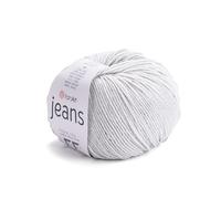 YarnArt Jeans Sport Pelote de fil à tricoter 55 % coton 45 % acrylique 1 écheveau 50 g 150 m Fil de coton doux Amigurumi Cotton Yarn Laine (49)