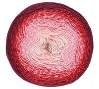 YarnArt - Pelote de laine à motif floral - 55% coton, 45% acrylique - 250 g - 900 m - Multicolore - Fil à crochet - Pour le printemps et l'été - 2 - Fil sport (269)