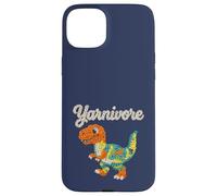 Yarnivore Fil à Tricoter drôle et Mignon Motif Dinosaure Coque pour iPhone 15 Plus