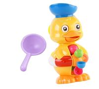 YARNOW 1 Ensemble Bain Rotatif Animal pour Garçon Fille Eau Canard Jaune Accessoire Éducatif et pour Bain Attire Attention des Tout Petits Pours Baignades Amusantes