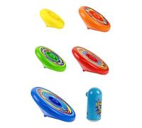 YARNOW 1 Ensemble Jeu de Toupies à Empiler pour Garçon Fille Set de Toupie Gyroscopique Colorée avec Plateau de Combat de Bureau pour Garçons et Filles pour Fêtes