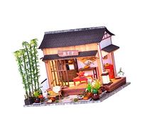 YARNOW 1 Ensemble Modèle de Maison Chinoise DIY Kit de Maison Miniature pour Décoration de Jardin et Événements Thématiques Chinois