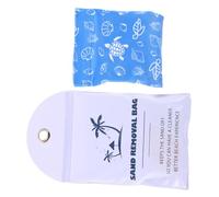 YARNOW 1 Ensemble Retirer Les Sacs de Sable Nettoyage du Sable Sable, essuyer, Plage de Plage pour la Famille de Plage pour Les PVC