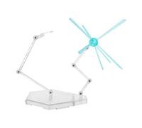 YARNOW 1 Ensemble Support de Figurines avec Base DIY Présentoir pour Modèles de Figurines et Action Figures Accessoire Compatible pour