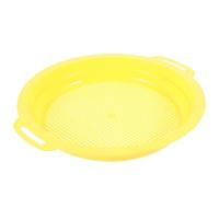 YARNOW 1 Ensemble Tamis à Mailles Fines et Paquet pour Orpailleurs, Léger et Robuste avec Poignée Antidérapante, Tamis à Sable pour Prospection Aurifère en Rivière