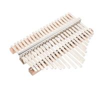 YARNOW 1 Kit d'Accessoires pour Piano à Pouces 21 Tons Touches Solides et Cadre de Support, Ensemble Complet pour Kalimba DIY, pour Débutants et Garçon et Filles, Apprentissage Musical