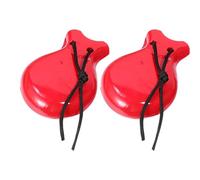 YARNOW 1 Paire Bois Traditionnelles Espagnoles pour Instrument de Percussion Éducatif pour Danse et Performance Couleurs Attrayantes pour Développer Rythme Créativité