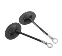 YARNOW 1 paire de verrous de porte de réfrigérateur pour enfants, verrou de sécurité pour bébé, loquet adhésif sans perçage pour congélateur, garde-manger, refroidisseur de boissons, cave à