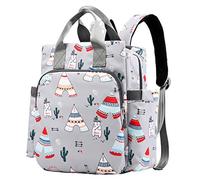 YARNOW 1 Pièce à Maternel Et Bébé Voyage Capacité Maternité à Langer Organisateur Momie Couche De Rangement Maman De Bébé à Extérieur Gris Foncé
