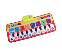 YARNOW 1 Pièce Tapis de Danse Musical Garçon Fille Tapis Piano Éducatif pour Garçon Fille avec Sons Intégrés Interactif pour Intérêt Musical des Tout Petits