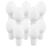 YARNOW 10 embouts souples en plastique pour lave-, pièces de rechange pour nasal, embouts de lavage nasal doux pour le rinçage des sinus et l'entretien quotidien, compatibles avec les d'aiguille de