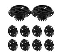 YARNOW 10 fixations de déflecteur automobile compatibles avec W790373-S900 | Clips de fixation d'isolateur en plastique, pièces de réparation automobile, clip de protection de moteur.
