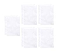 YARNOW 10 Paquet Filtrants en Nylon Maille Fine, Multi-usages, pour Filtrer Lait de Noix et Café Cuisine, Lot de 10 Pièces Pratiques et Réutilisables
