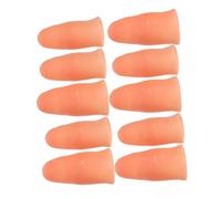 YARNOW 10 Pièces Accessoires de Magicien Doigts Plastique avec Ongles Réalistes pour Tours et Farces Style Grand Format