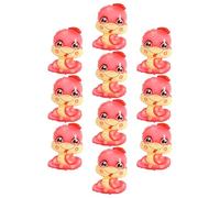 YARNOW 10 Pièces Ballons Plastique Thème Serpent pour Fête Du Nouvel An Chinois Décoration Joyeuse et Facile à Suspendre pour Jeux et Célébrations