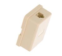 YARNOW 10 Pièces Coffret de Communication Téléphonique Beige en PC Port Unique, Installation Facile et Performance Stable pour Bureau Moderne